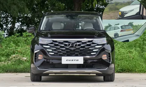 Bắt gặp Hyundai Custo chạy thử trên phố, đối thủ "nặng ký" của Toyota Innova hé lộ thời điểm ra mắt