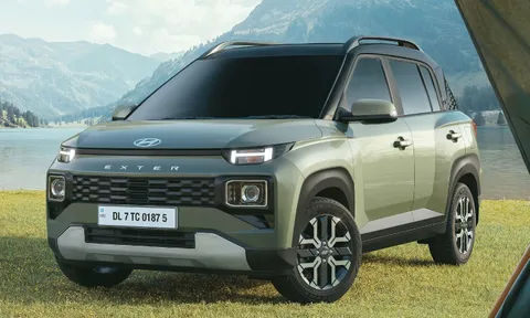 Bật mí thiết kế đuôi xe Hyundai Exter, đích thị là "Tiểu Santa Fe"
