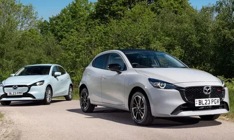 Mazda 2 ra mắt phiên bản nâng cấp, "đại tu" từ trong ra ngoài