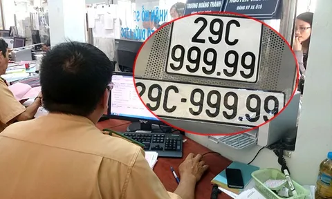 Biển số định danh: Chủ sở hữu có thể giữ lại biển số đẹp khi bán xe