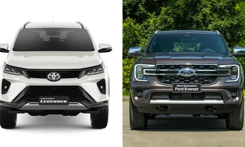 Toyota Fortuner bán gấp đôi Ford Everest tại Thái, khẳng định vị thế người đứng đầu