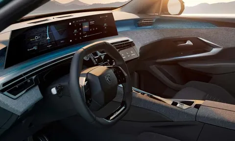 Nội thất Peugeot 3008 2024 lộ diện với bảng điều khiển như phi thuyền, màn hình cong cỡ lớn là điểm nhấn