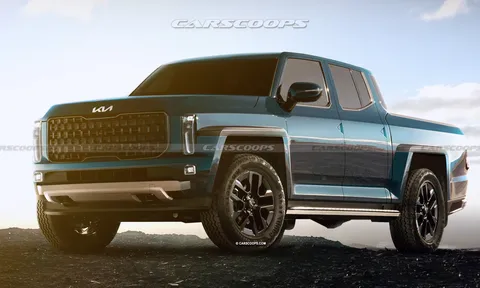 Bán tải mới của Kia lộ tên gọi, sẵn sàng đấu Ford Ranger