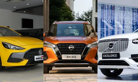Giá xe nhập đồng loạt giảm sâu, tăng lực quyết đấu xe lắp ráp trong nước