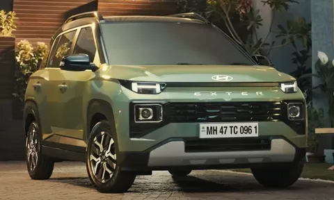 "Tiểu SantaFe" lộ khoang nội thất trước thềm ra mắt, nhiều chi tiết giống Hyundai Grand i10