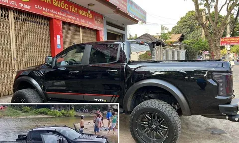 Ford Ranger Raptor "bị ngập nước" hét giá 1.2 tỷ, cam kết lý lịch sạch