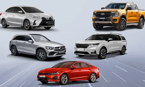 Những mẫu xe nào tại Việt Nam sẽ hưởng lợi từ chính sách giảm 50% lệ phí trước bạ?
