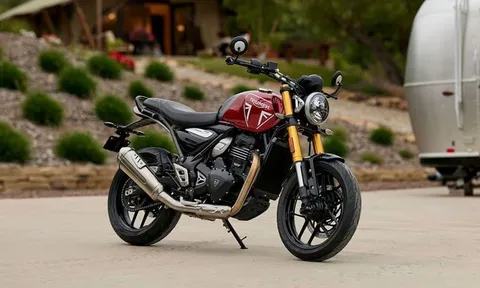 Chiêm ngưỡng vẻ đẹp hút hồn của hai mẫu mô tô Triumph Speed 400 và Scrambler 400 X vừa ra mắt