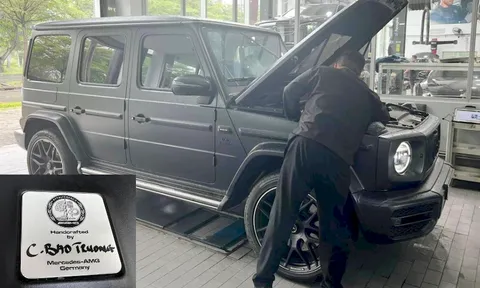 Chiếc Mercedes-AMG G63 đặc biệt với động cơ được lắp ráp bởi một kỹ sư người Việt