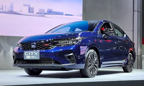 Honda City 2023 ra mắt thị trường Thái Lan: 5 phiên bản, thêm động cơ hybrid