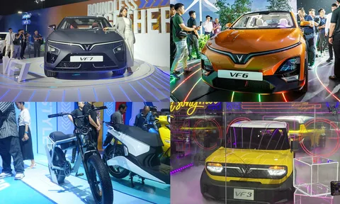 VinFast giới thiệu 4 mẫu xe điện mới tại Việt Nam, "trùm cuối" chắc chắn là VF3