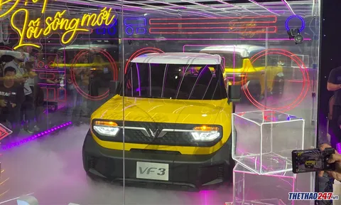 VinFast VF 3 chính thức trình diện khách Việt, sẵn sàng đấu Wuling Hongguang Mini EV