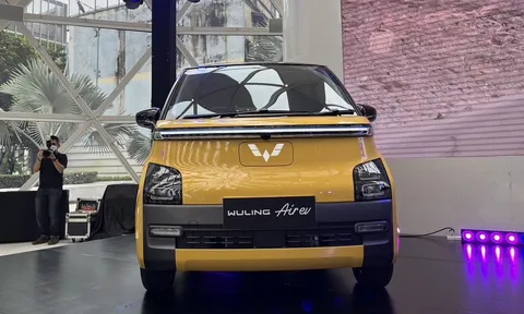 Cận cảnh Wuling Air EV vừa ra mắt tại Thái Lan - "Đàn em" của Hongguang Mini EV