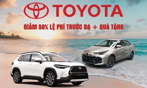 Toyota tung ưu đãi gần 60 triệu đồng dành cho Vios và Corolla Cross