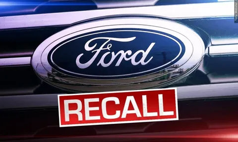 Hơn 4 triệu xe ô tô Ford bị thu hồi trong nửa đầu năm 2023