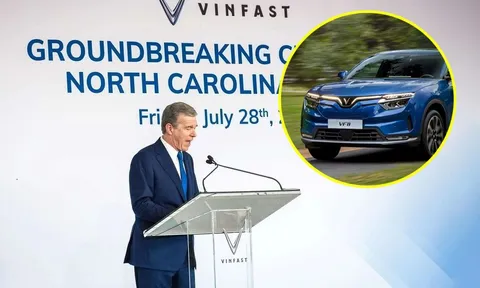 Thống đốc bang Bắc Carolina:" VinFast VF8 là một chiếc xe tuyệt vời... chắc chắn bán chạy"