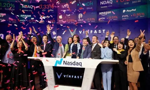 VinFast "điền tên" vào danh sách những công ty xe điện có giá trị nhất thế giới