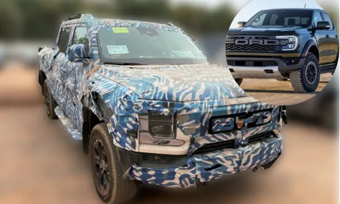 Phát hiện xe bán tải của ông trùm Trung Quốc giống hệt Ford Ranger, dự kiến ra mắt vào cuối năm
