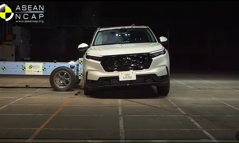 Bất ngờ trước kết quả đánh giá an toàn Honda CR-V mới trong thử nghiệm va chạm ASEAN NCAP