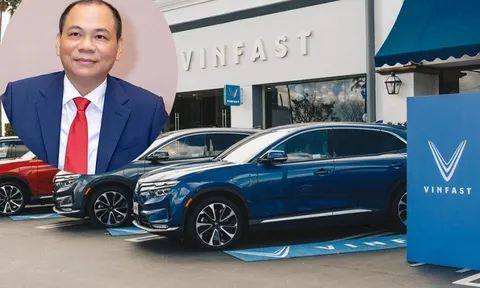 Cổ phiếu VinFast tăng "chóng mặt" sau 1 đêm, tỷ phú Phạm Nhật Vượng trở thành người giàu nhất Đông Nam Á