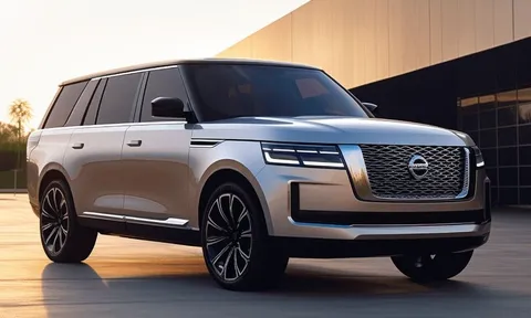 Nissan Armada - Mẫu SUV mới mang hình bóng Range Rover