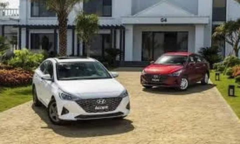 Accent vẫn là điểm sáng của Hyundai, dẫn đầu "kép" với hơn 1.000 xe bán ra