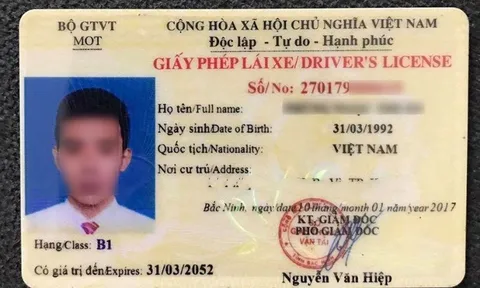 Đề xuất: Cấp đổi 22 triệu giấy phép lái xe sang thẻ nhựa cứng