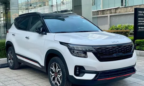 Cận cảnh KIA Seltos X-Line "nét căng" tại đại lý, giá chỉ từ 709 triệu đồng