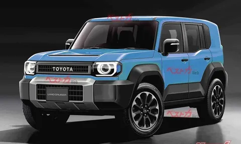 Hé lộ tên gọi "tiểu Land Cruiser" cùng chiều dài với Corolla Cross, dự kiến ra mắt trong tháng này