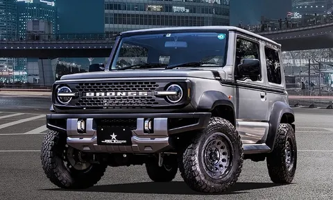 Suzuki Jimny hóa thân giống hệt SUV địa hình đắt khách nhà Ford