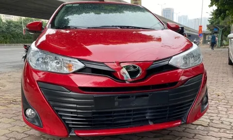 Bất ngờ với mức giá rao bán của Toyota Vios sau 3 năm lăn bánh