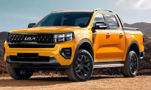 KIA Tasman - Mẫu xe bán tải cùng phân khúc Ford Ranger chốt lịch ra mắt