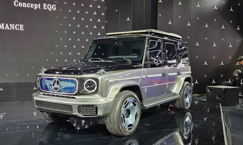 Mercedes-Benz G-Class phiên bản chạy điện xuất hiện lộng lẫy ngoại hình đầy sức hút