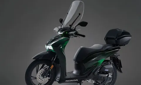 Chiêm ngưỡng Honda SH125i Vetro với thân xe "đặc biệt" chưa từng có