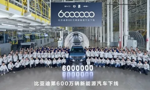 Vượt Tesla, hãng xe điện Trung Quốc cán mốc kỷ lục