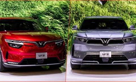 VinFast VF8 và VF9 được bổ sung phiên bản pin "trâu" hơn, giá cao nhất gần 2,3 tỷ đồng.