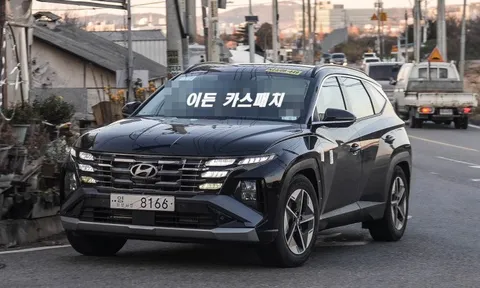 Hyundai Tucson 2024 lộ diện ngoài đời thực, nhiều chi tiết lần đầu được hé lộ