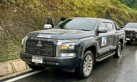 Mitsubishi Triton 2024 bất ngờ xuất hiện tại Việt Nam, ngày ra mắt không còn xa?