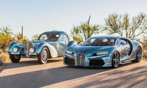 Ông chồng quốc dân tặng vợ Bugatti Chiron trị giá tới 5 triệu USD nhân dịp sinh nhật tuổi 70