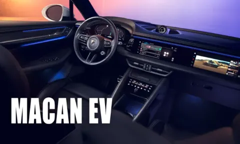 Porsche Macan EV tiết lộ nội thất ba màn hình mới cùng loạt công nghệ thực tế được bổ sung
