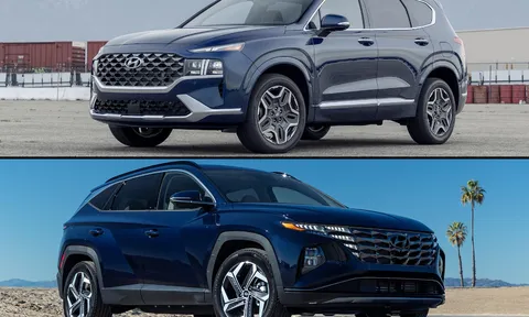 Hyundai Tucson và Santa Fe "quay xe" tăng giá tới gần 100 triệu đồng