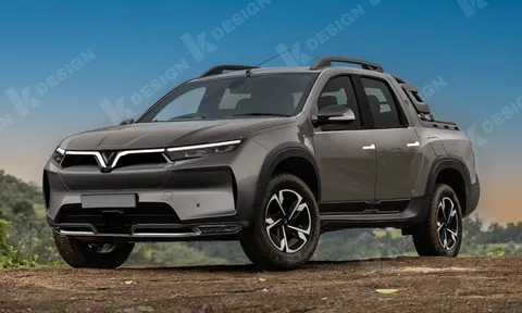 Xe bán tải điện của VinFast dần lộ diện, sẽ được ra mắt tại Triển lãm CES 2024