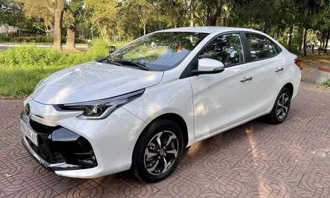 Toyota Vios 2023 phiên bản Cao Cấp vừa chạy hơn 200km đã vội rao bán