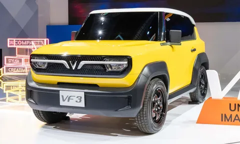VinFast VF3 lần đầu "xuất ngoại" với khả năng di chuyển 200 km mỗi lần sạc