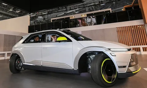 Hyundai Mobion với khả năng 'bò ngang như cua' chính thức lộ diện tại CES 2024