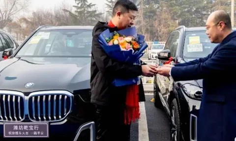 Công ty Trung Quốc chơi lớn, thưởng tết bằng BMW hàng tỷ đồng