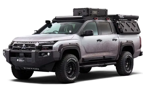 Mitsubishi Triton "lột xác" ngoại hình với concept Show Shredder