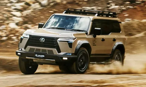 'Xe chủ tịch' Lexus GX 2024 sắp về Việt Nam có thêm phiên bản cho người đam mê offroad