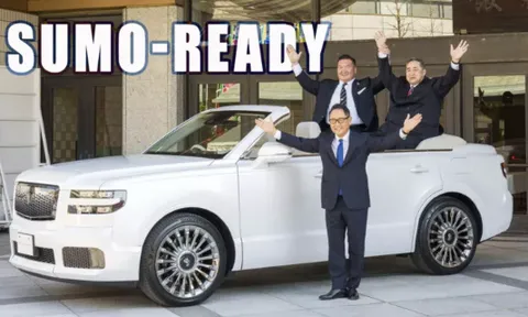 Rolls-Royce Nhật Bản - Toyota Century ra mắt phiên bản "mui trần" dành cho người đặc biệt