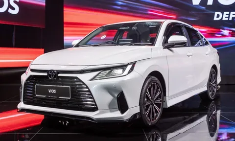 Toyota Vios sắp được trang bị "hàng khủng" để đấu Hyundai Accent